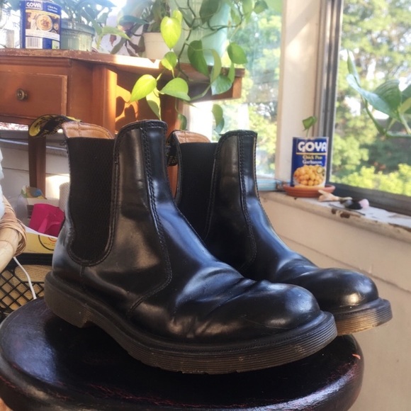 DR MARTENS 2976 QUAD Chelsea Plateau Grosso Stivali neri in pelle Taglia UK  6 EU 39 EUR 147,65 - PicClick IT